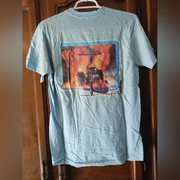Original‎ 1970s Hal Roach Dragster With Flames T-shirt - Picture 2 of 7